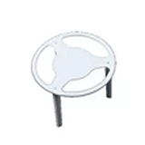 Mesitas para cajas de pizza