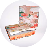 Cajas pastelería y pizza