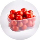 Cestas y bandejas de plástico