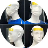 Mascarrillas y pantallas