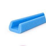 Perfil de espuma de polietileno en U