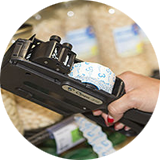 Etiquetadora semiautoática